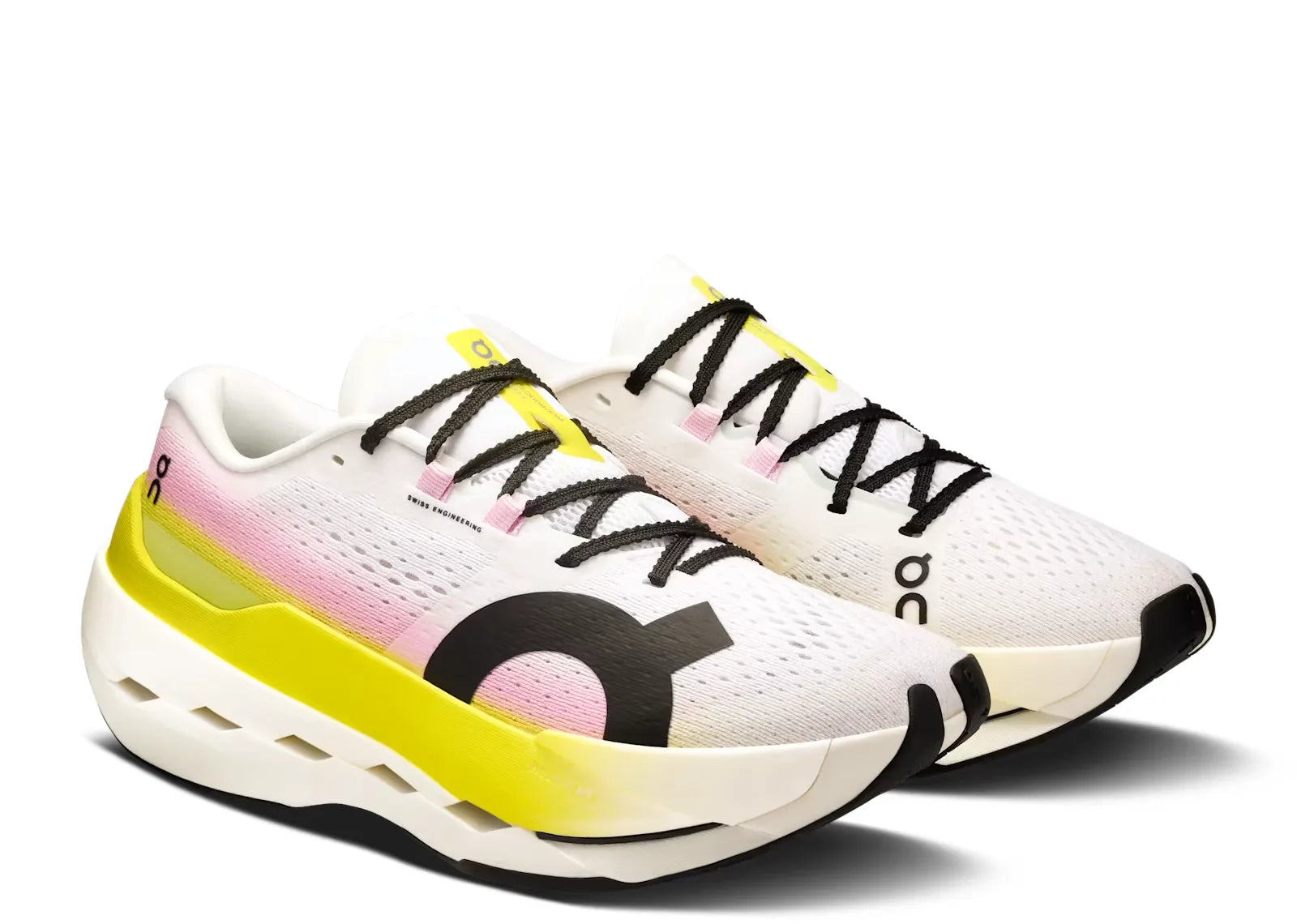 On Running Cloudboom Max Lime Raspberry (W)