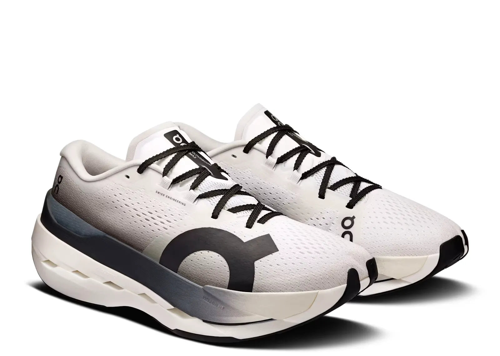 On Running Cloudboom Max White Black