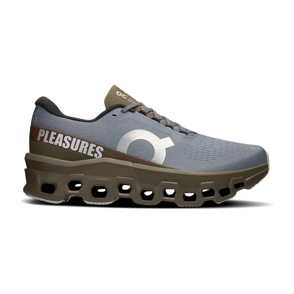 On Running Cloudmonster 2 PLEASURES x The Loop Mist Olive