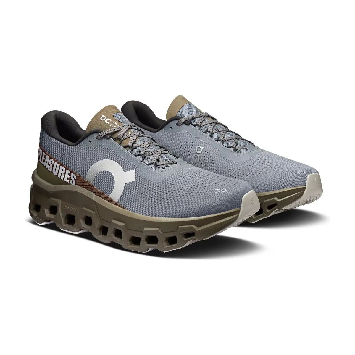 On Running Cloudmonster 2 PLEASURES x The Loop Mist Olive