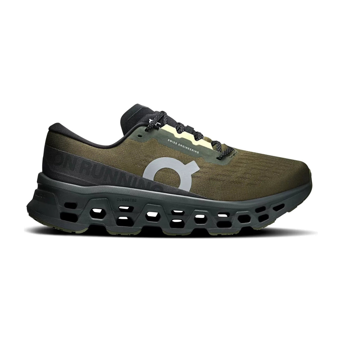 On Running Cloudmonster 3 Olive Eclipse