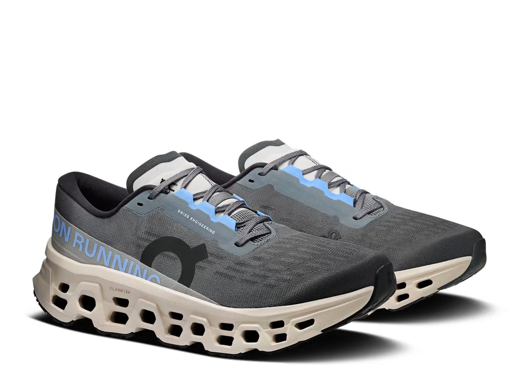On Running Cloudmonster 3 Rock Silver