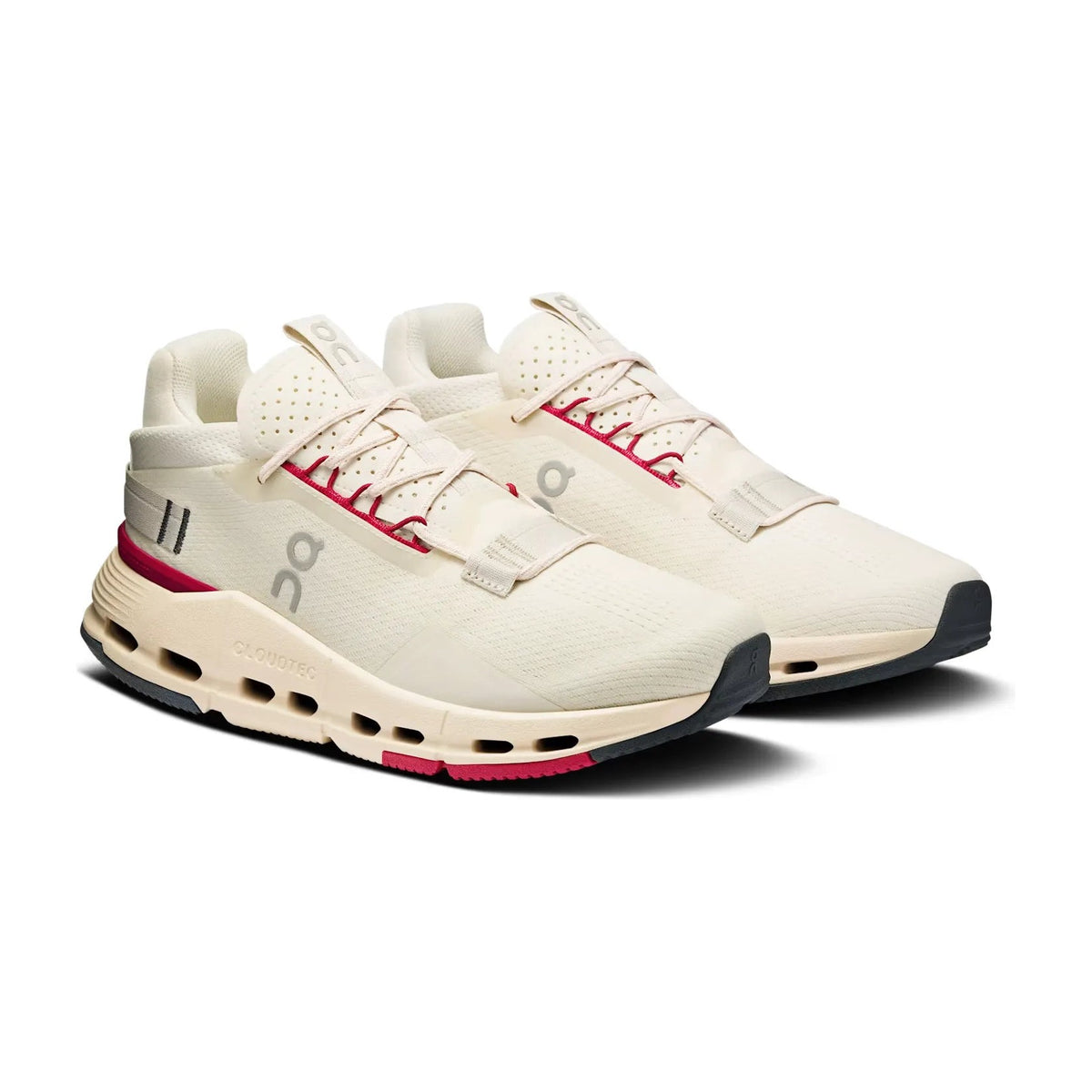 On Running Cloudnova 2 Ivory Grenadine (W)