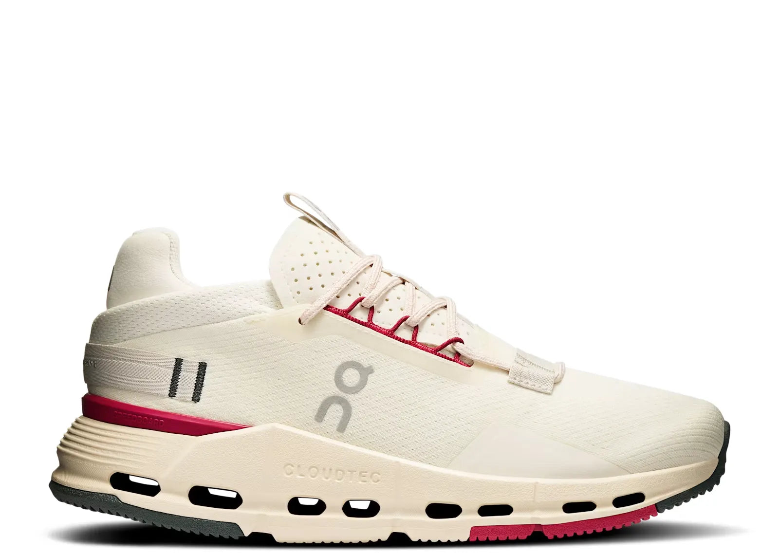On Running Cloudnova 2 Ivory Grenadine (W)