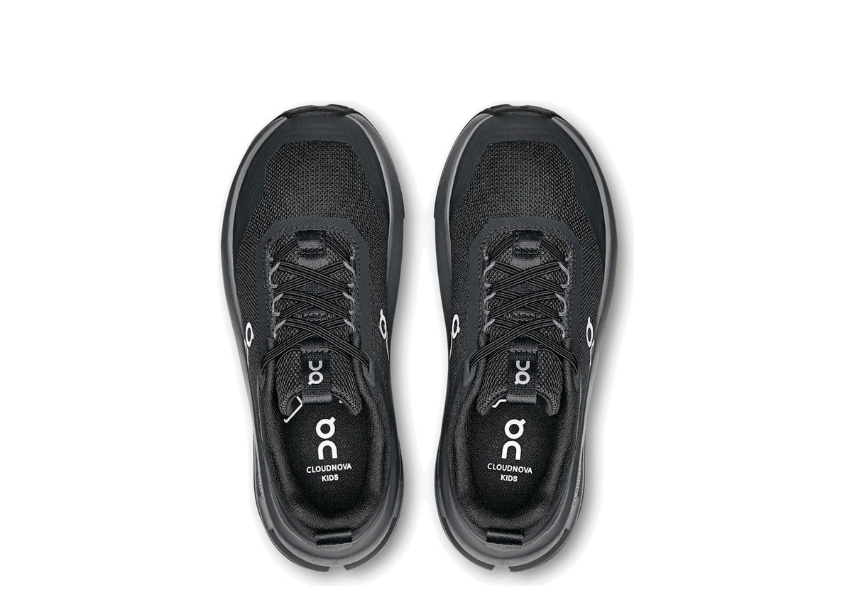 On Running Cloudnova Kids Black Eclipse (PS)
