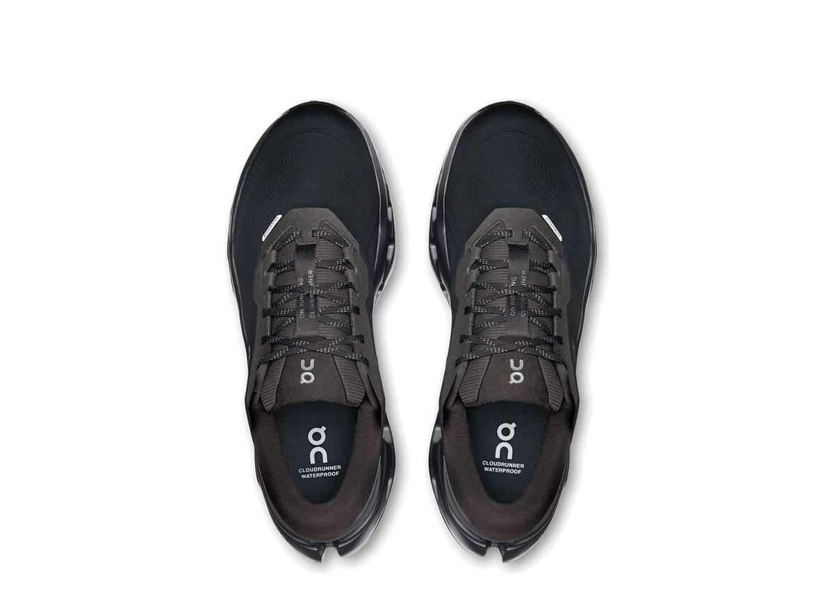 On Running Cloudrunner 3 Waterproof All Black