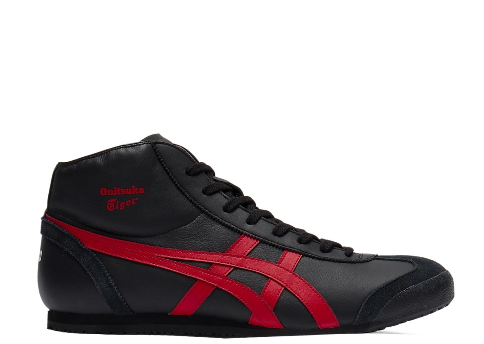 Onitsuka Tiger Mexico Mid Runner Black Classic Red