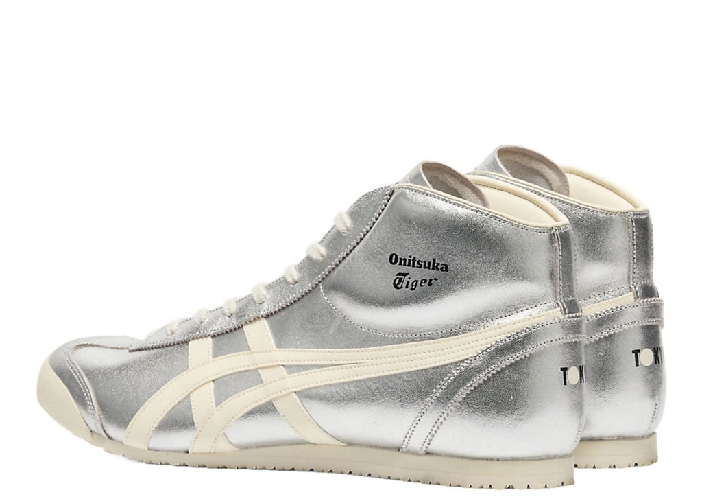 Onitsuka Tiger Mexico Mid Runner Silver Cream
