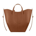 Polène Cyme Tote Edition Textured Camel