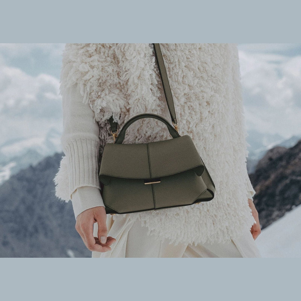 Polène Mokki Mini Edition Textured Smoky Green
