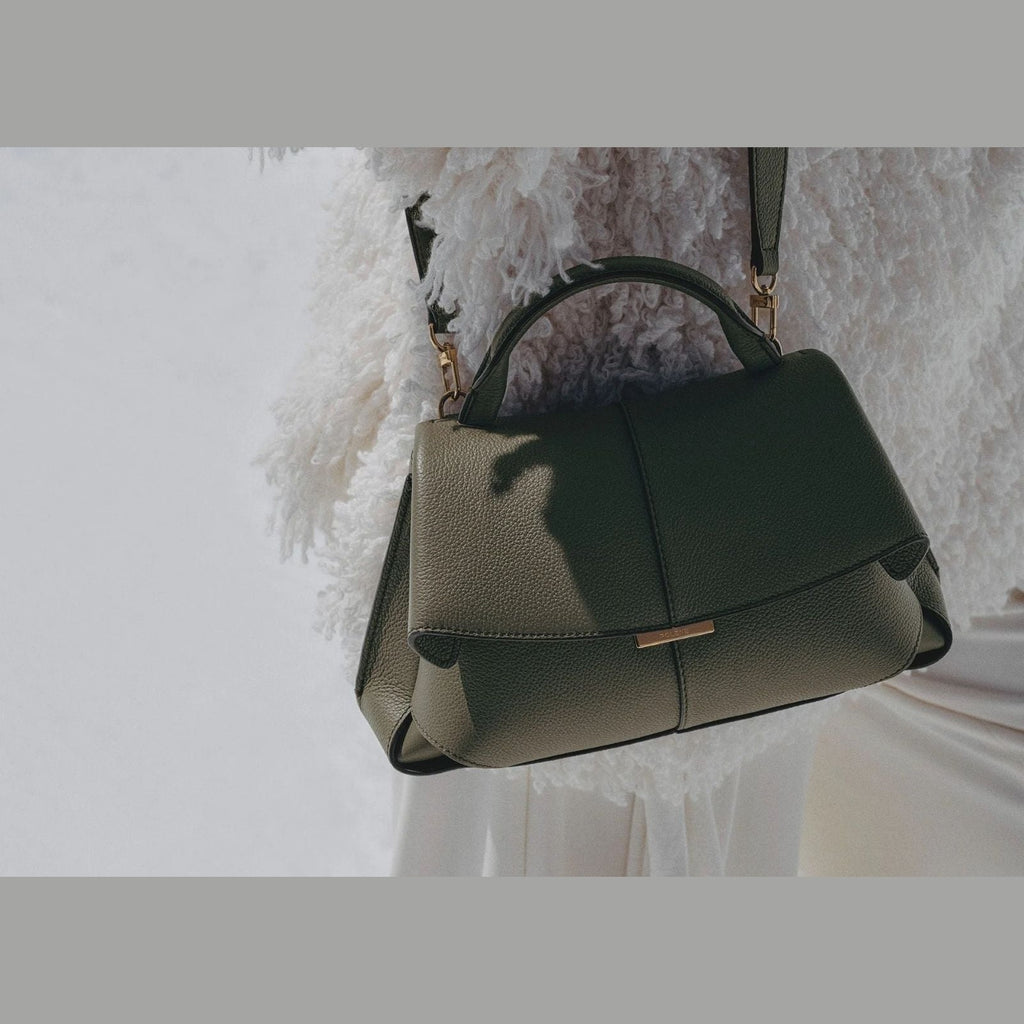 Polène Mokki Mini Edition Textured Smoky Green
