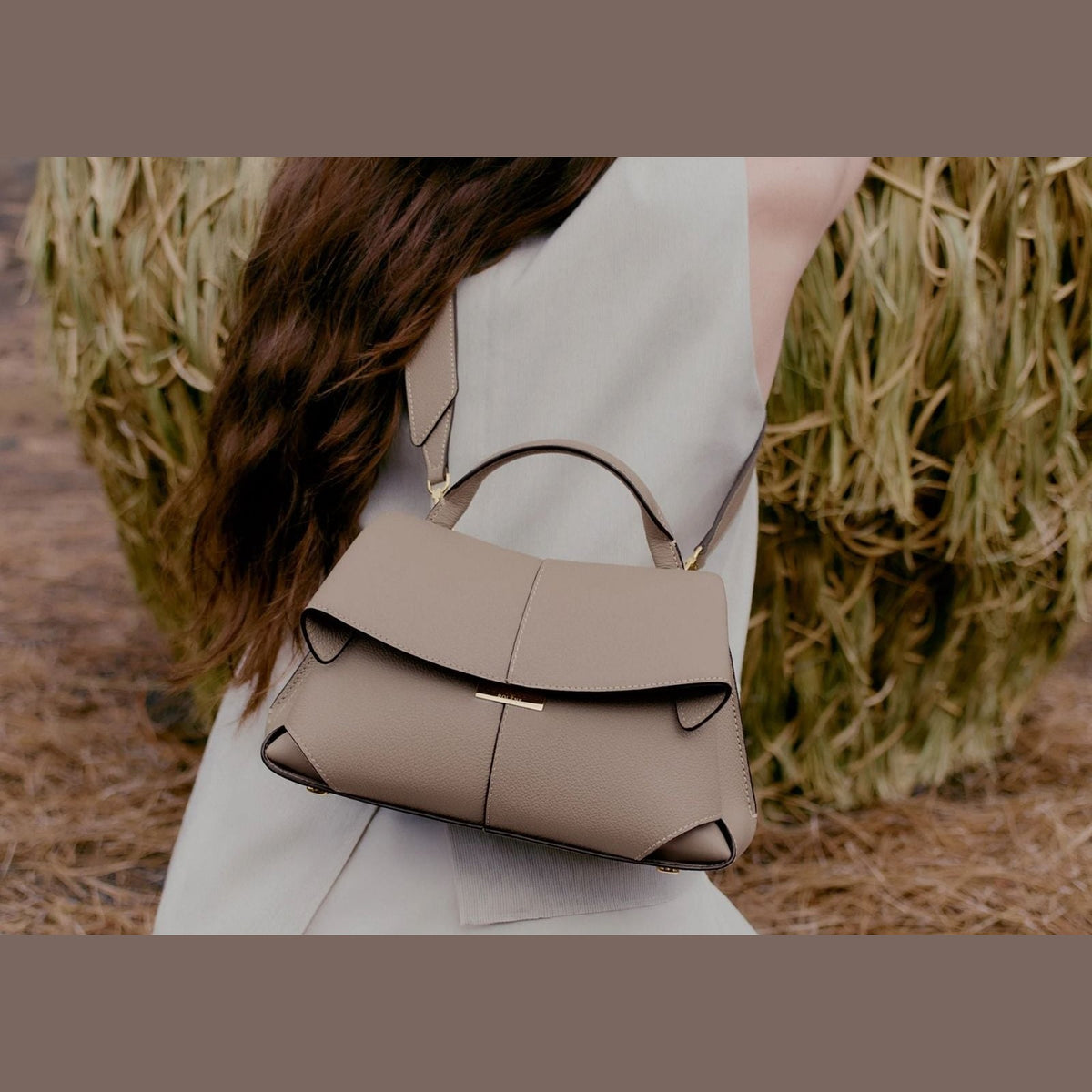 Polène Mokki Mini Edition Textured Taupe