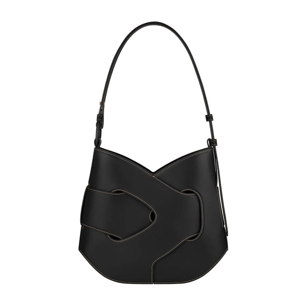 Polène Nodde Hobo Edition Smooth Black