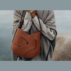 Polène Nodde Hobo Edition Smooth Cognac