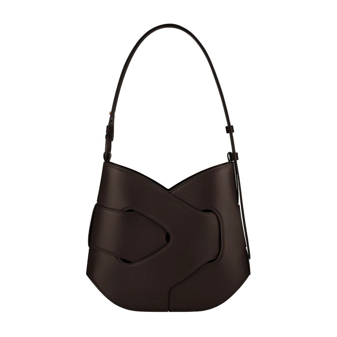 Polène Nodde Hobo Edition Smooth Ebony