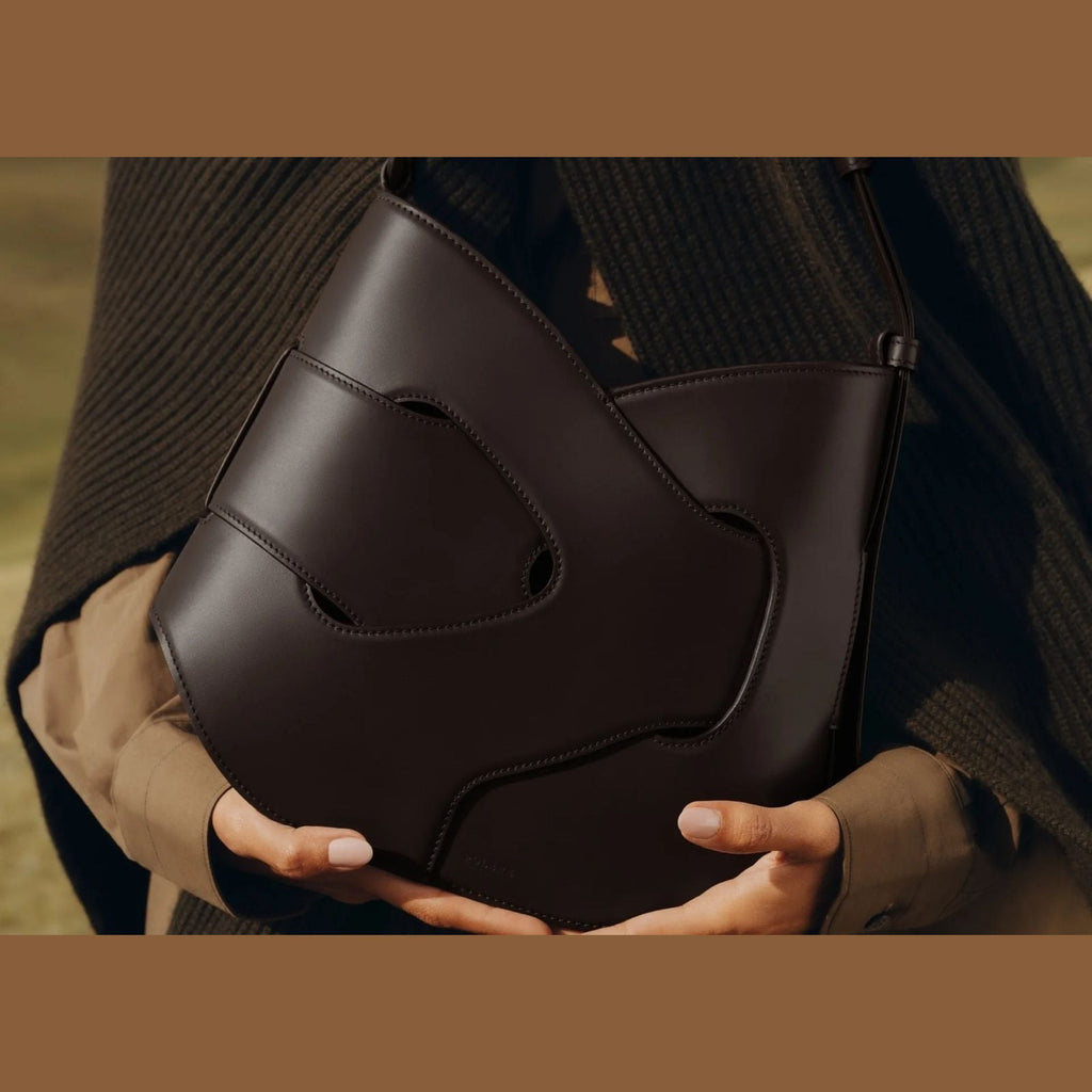 Polène Nodde Hobo Edition Smooth Ebony