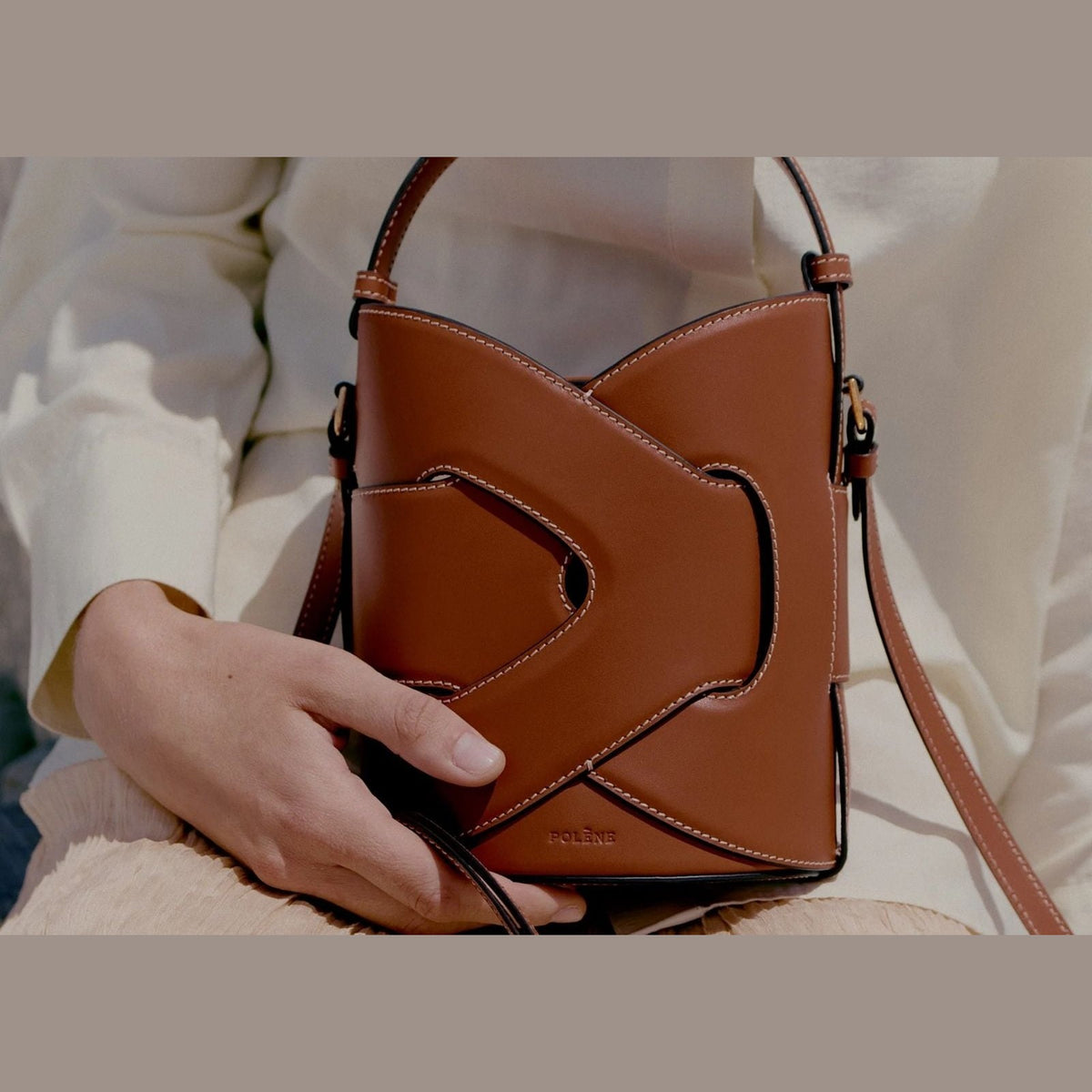 Polène Nodde Seau Edition Cognac
