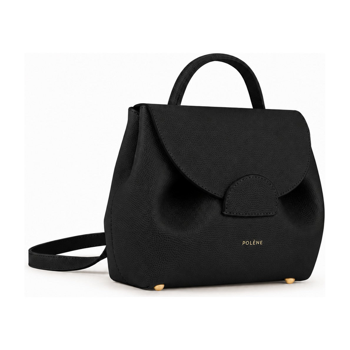 Polène Numéro Un Nano Edition Textured Black