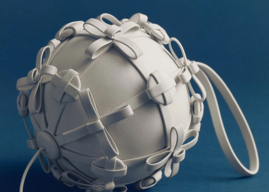 Polène Button Bow Sphere Edition Porcelain