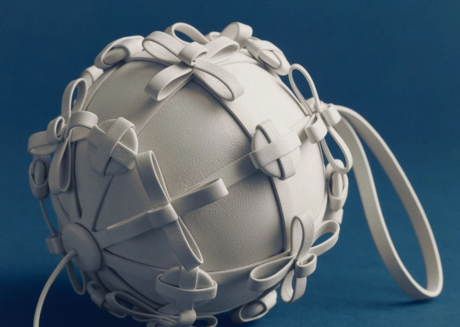 Polène Button Bow Sphere Edition Porcelain