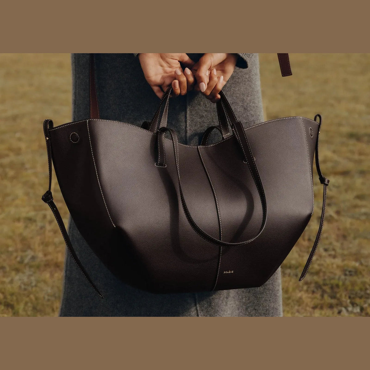 Polène Cyme Edition Textured Ebony