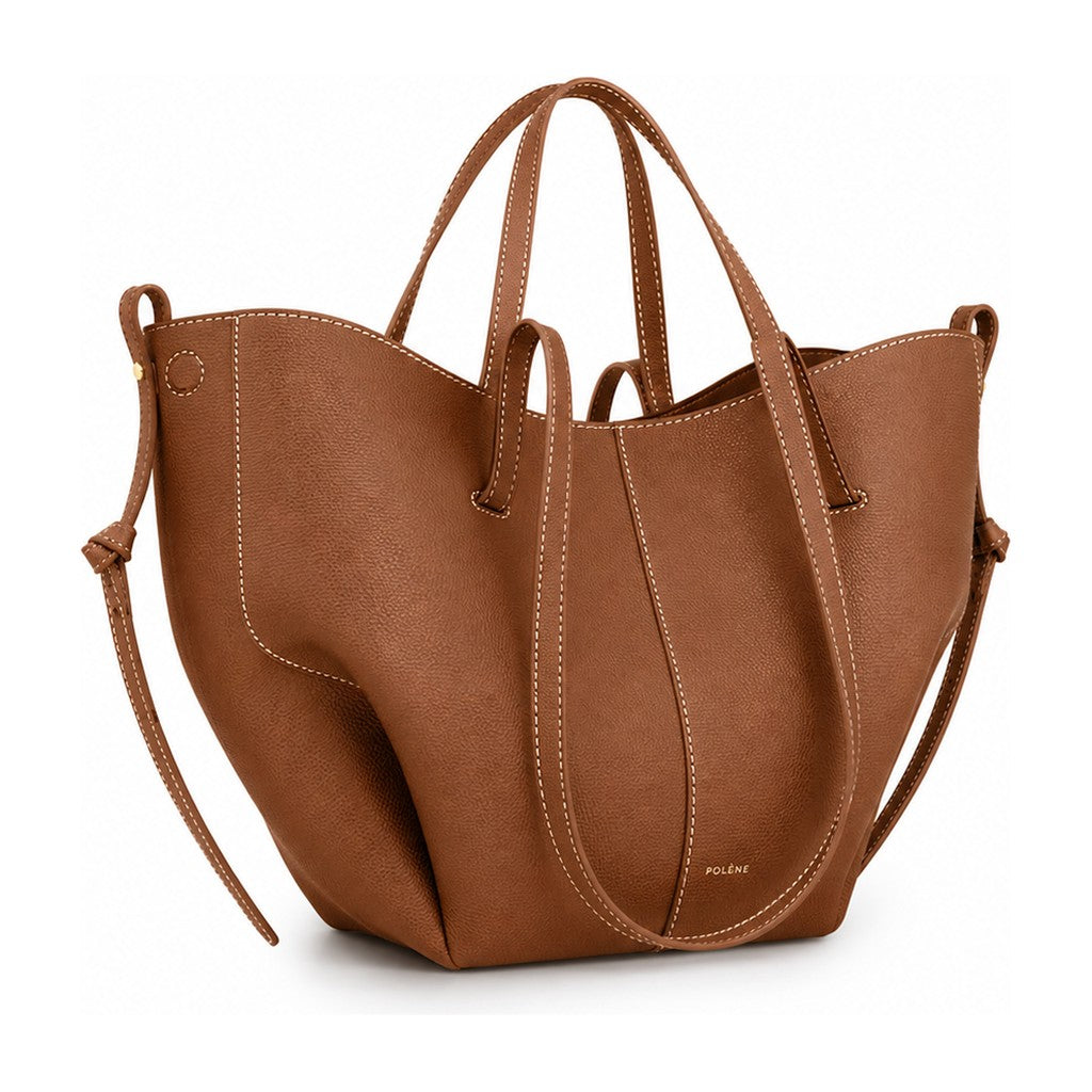 Polène Cyme Mini Edition Textured Camel