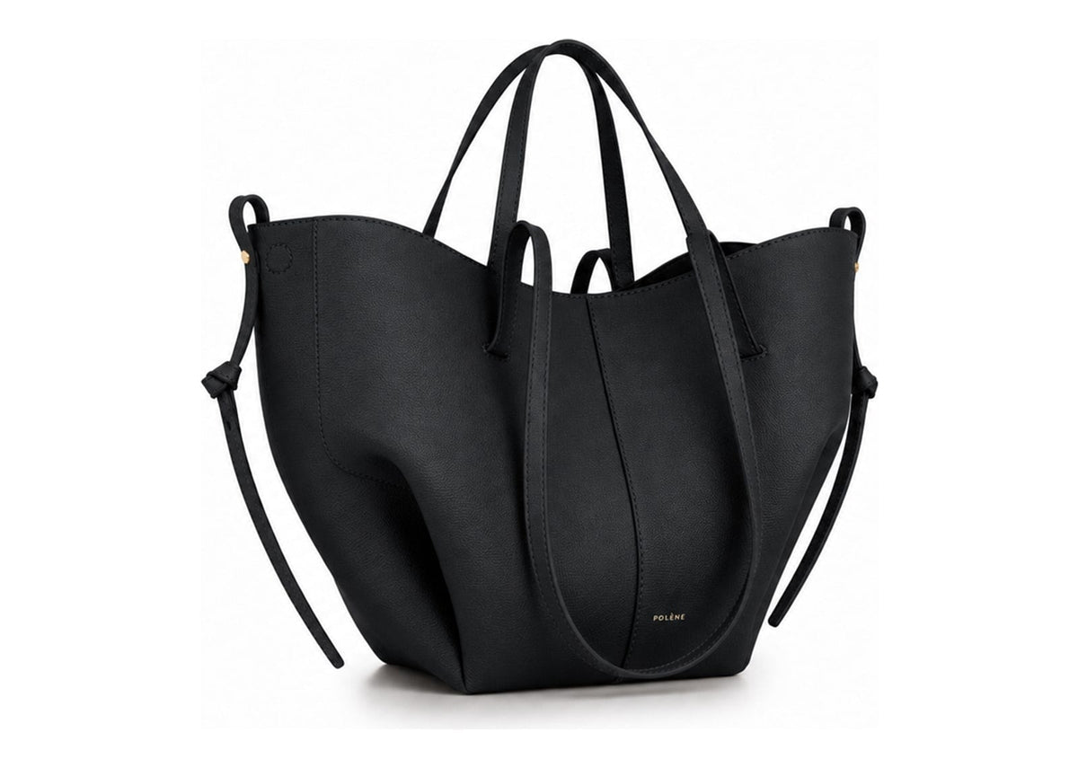 Polène Cyme Mini Edition Textured Deep Blue