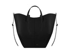 Polène Cyme Tote Edition Textured Black