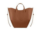 Polène Cyme Tote Edition Textured Camel