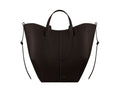 Polène Cyme Tote Edition Textured Ebony