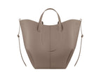 Polène Cyme Tote Edition Textured Taupe