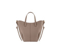 Polène Cyme Tote Nano Edition Textured Taupe