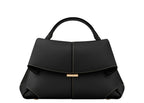 Polène Mokki Edition Textured Black with Ecru Stitching
