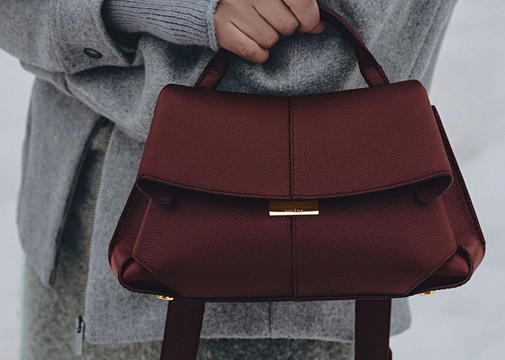 Polène Mokki Mini Edition Textured Black Cherry