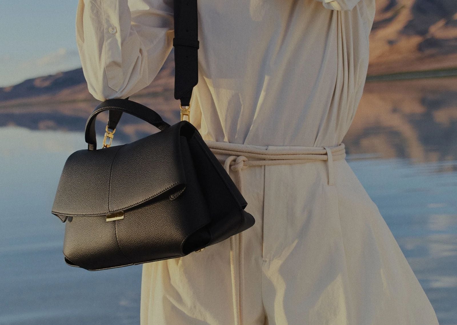 Polène Mokki Mini Edition Textured Black