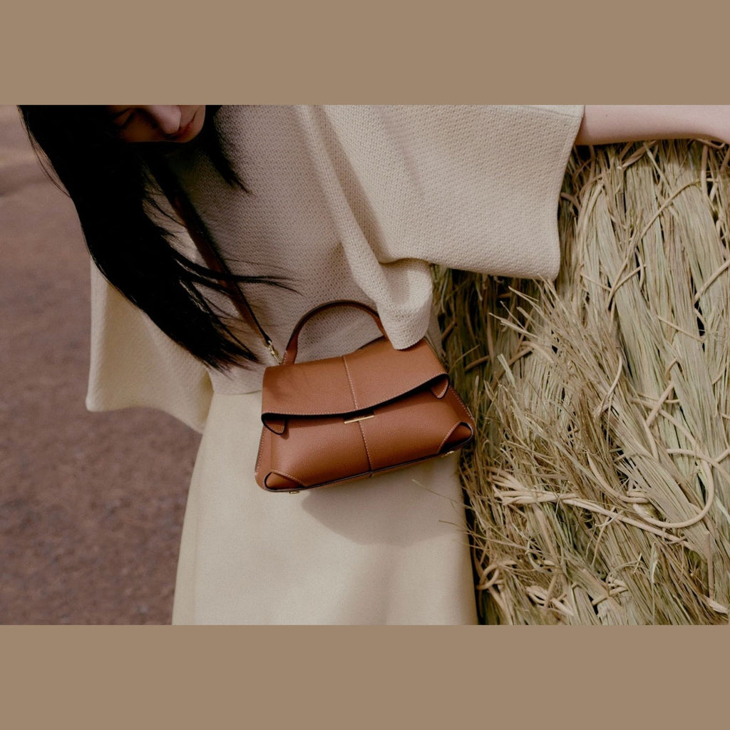 Polène Mokki Mini Edition Textured Camel