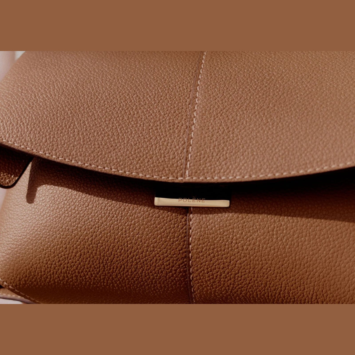 Polène Mokki Mini Edition Textured Camel