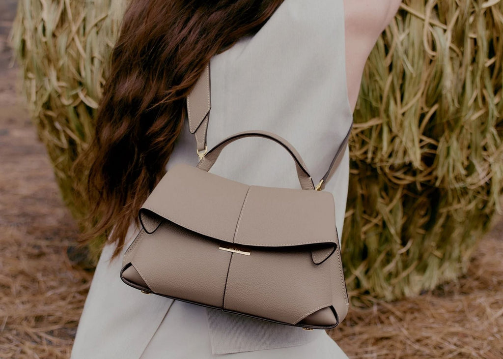 Polène Mokki Mini Edition Textured Taupe