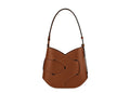 Polène Nodde Hobo Edition Smooth Cognac