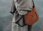 Polène Nodde Hobo Edition Smooth Cognac