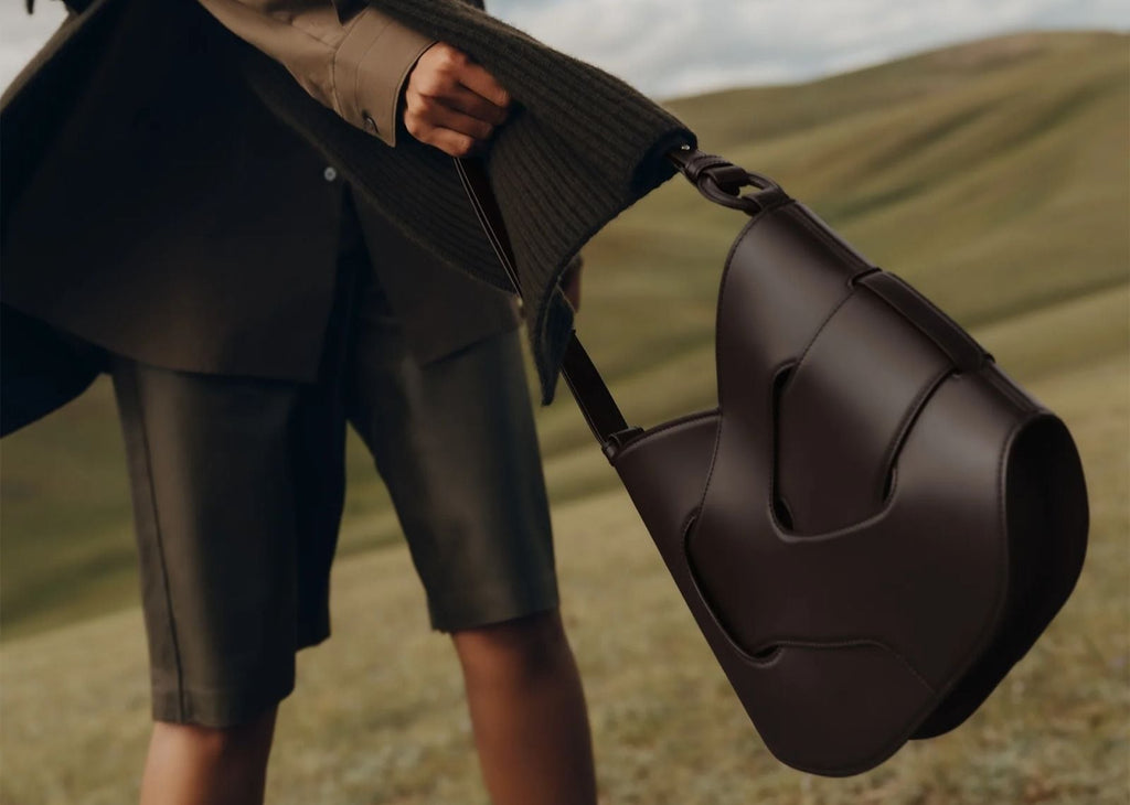 Polène Nodde Hobo Edition Smooth Ebony
