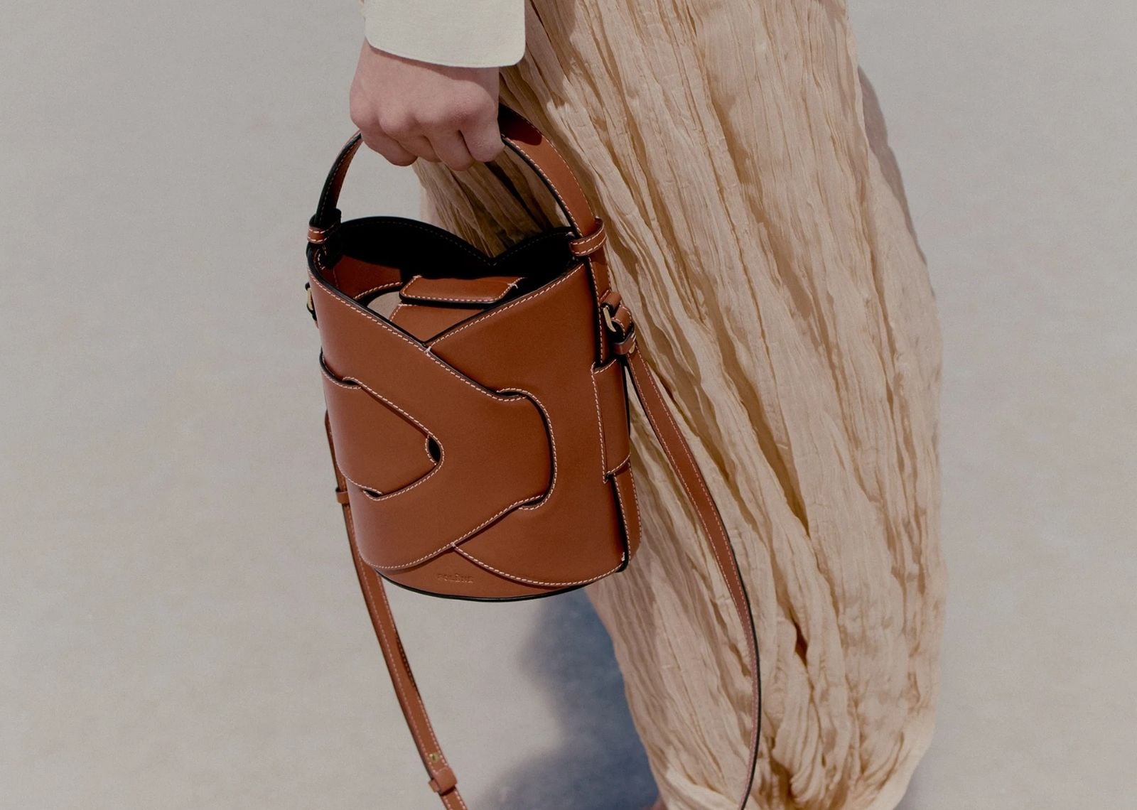 Polène Nodde Seau Edition Cognac