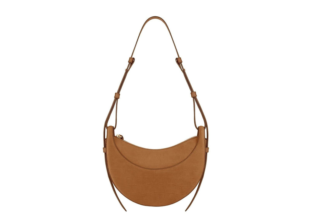 Polène Numéro Dix Edition Crocodile Nubuck Cinnamon