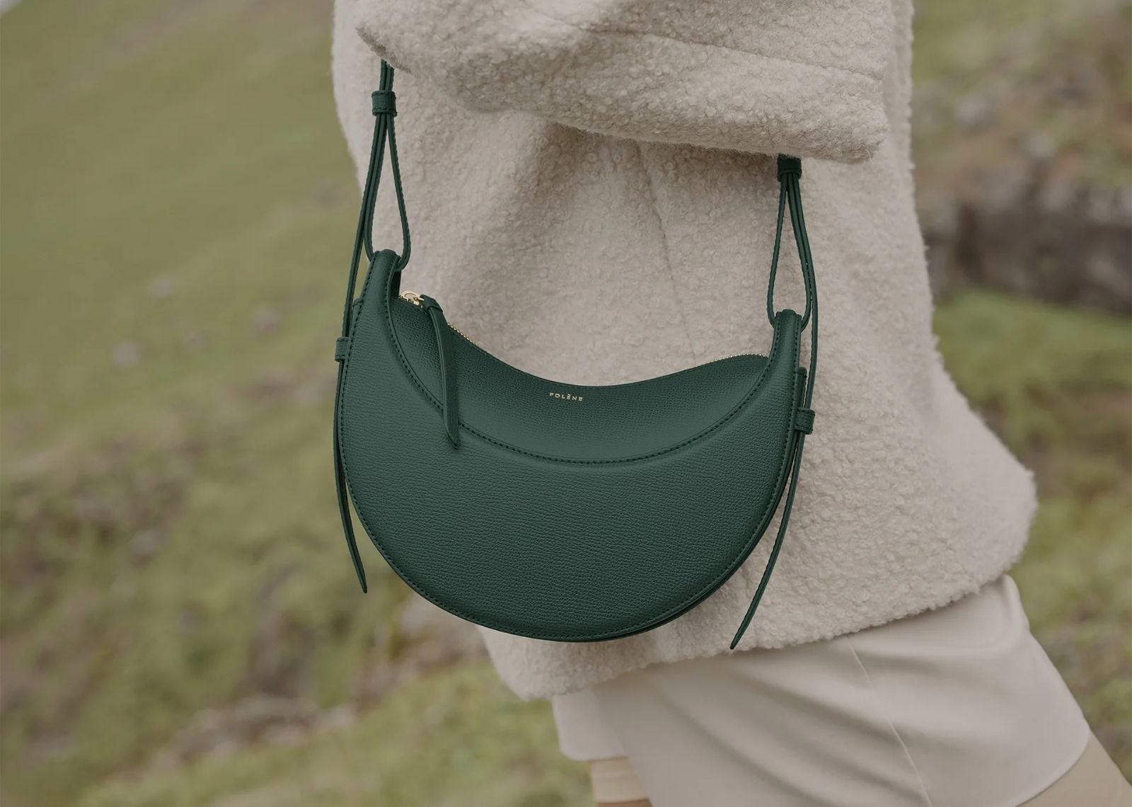 Polène Numéro Dix Edition Textured Green