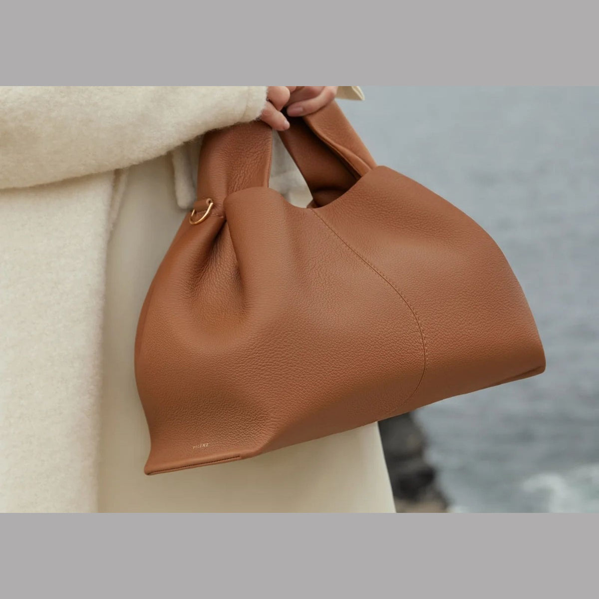Polène Numéro Neuf Edition Textured Camel