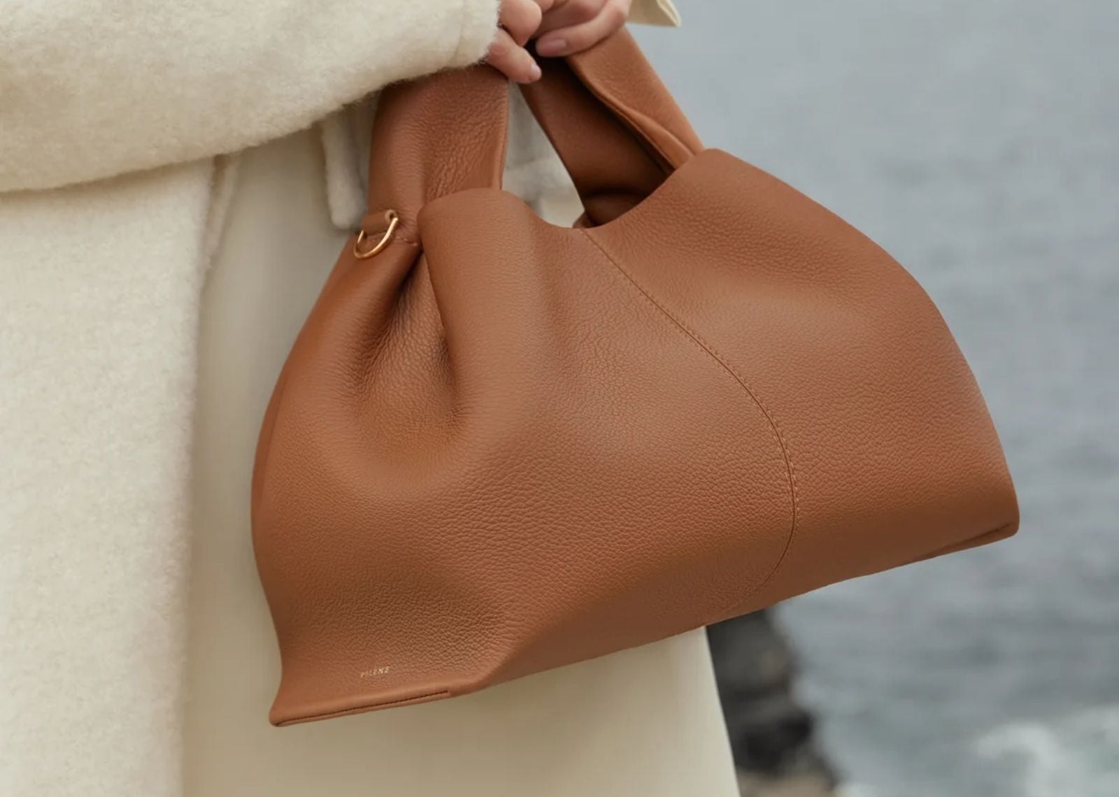 Polène Numéro Neuf Edition Textured Camel