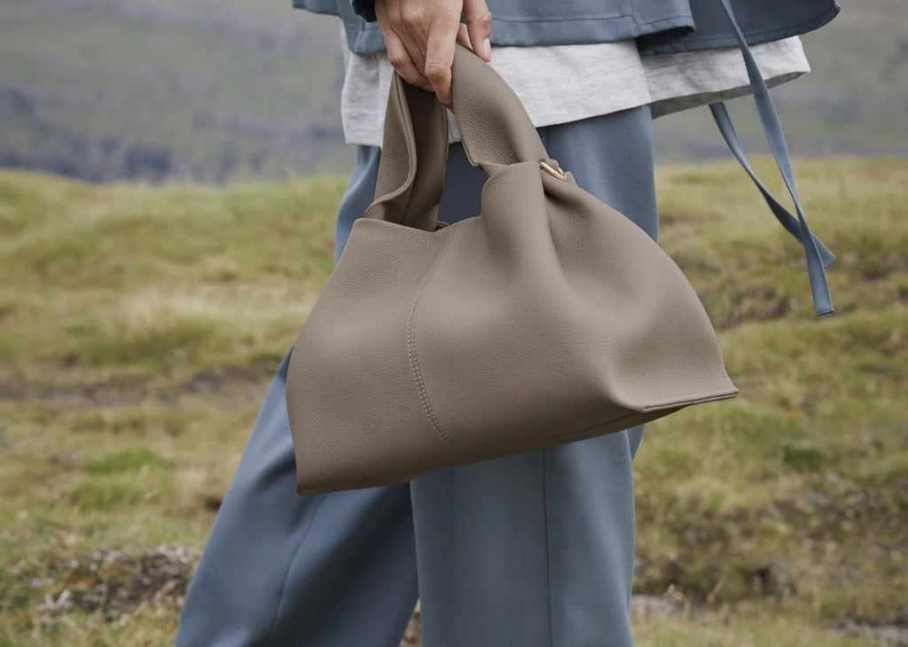 Polène Numéro Neuf Edition Textured Taupe