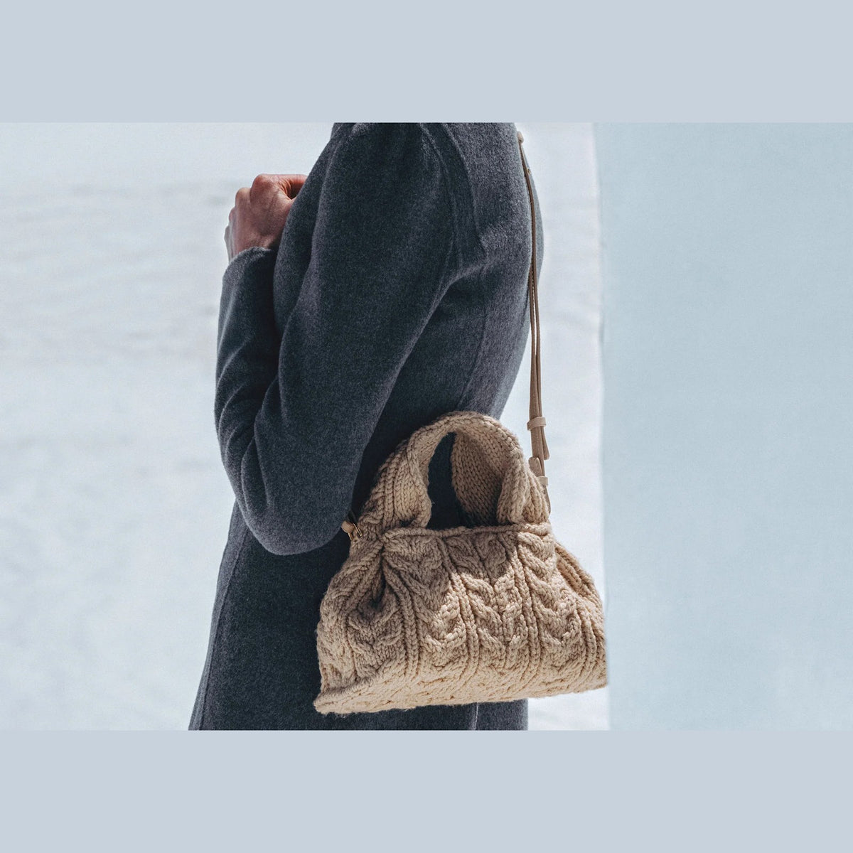 Polène Numéro Neuf Mini Edition Merino Ecru