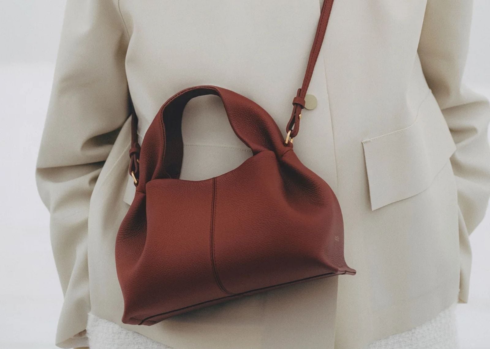 Polène Numéro Neuf Mini Edition Textured Red Clay