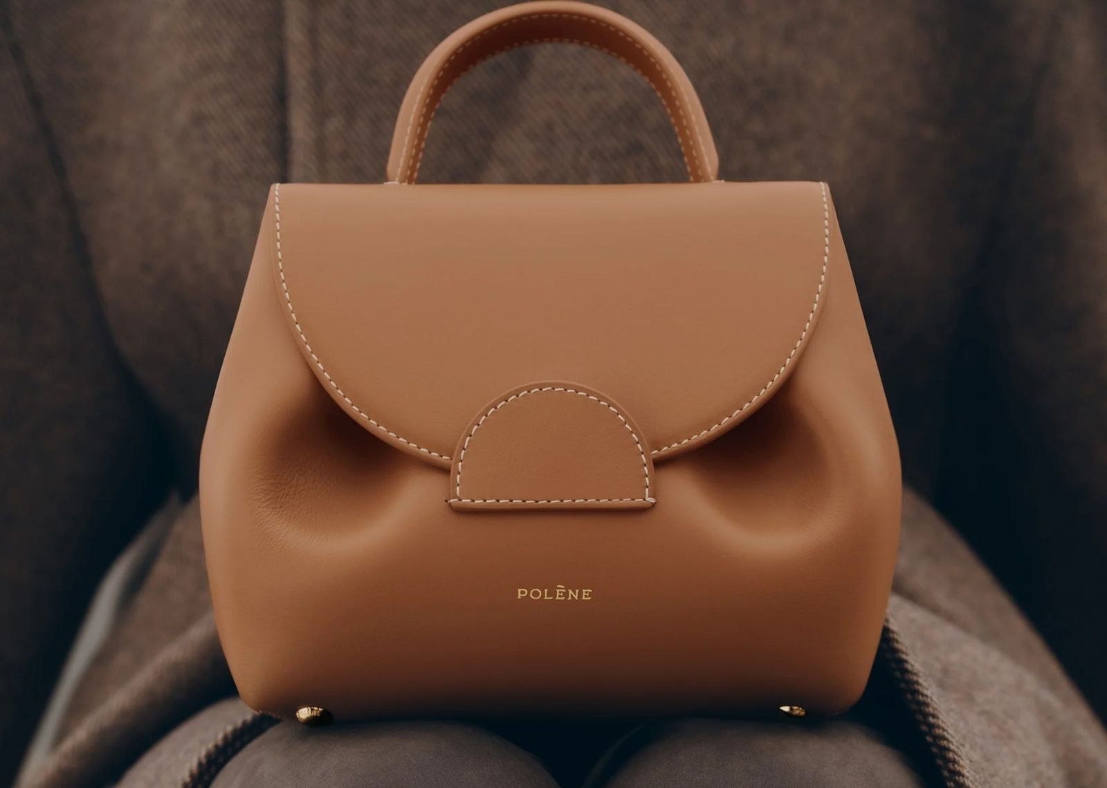 Polène Numéro Un Nano Edition Smooth Camel